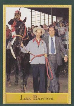 1993 Horse Star Daily Racing Form 100th Anniversary #87 Laz Barrera Front